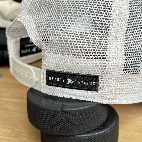 Mangled Moose (Wheat/Heather Charcoal) Beauty Status Hockey Co.