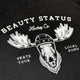 Mangled Moose (Black) Beauty Status Hockey Co.
