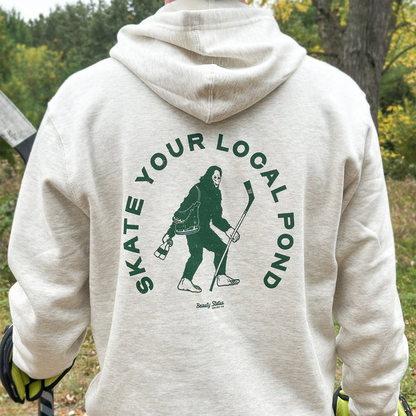 Skate With Squatch *Fleece Beauty Status Hockey Co.