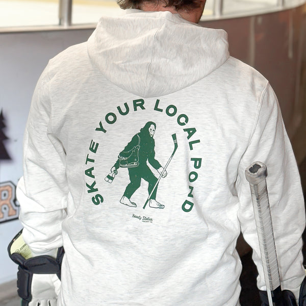 Skate With Squatch *Fleece Beauty Status Hockey Co.