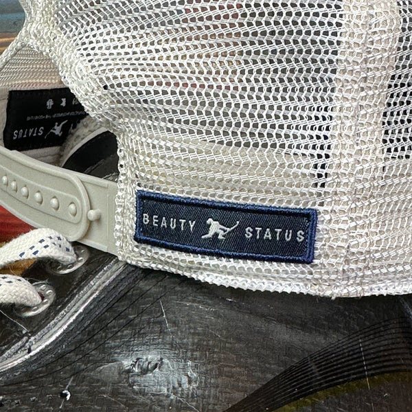 Skatriot (Wheat/Heather Navy) Beauty Status Hockey Co.
