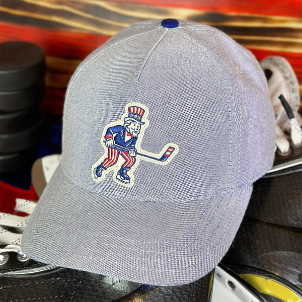 Skatriot (Heather Navy) Beauty Status Hockey Co.