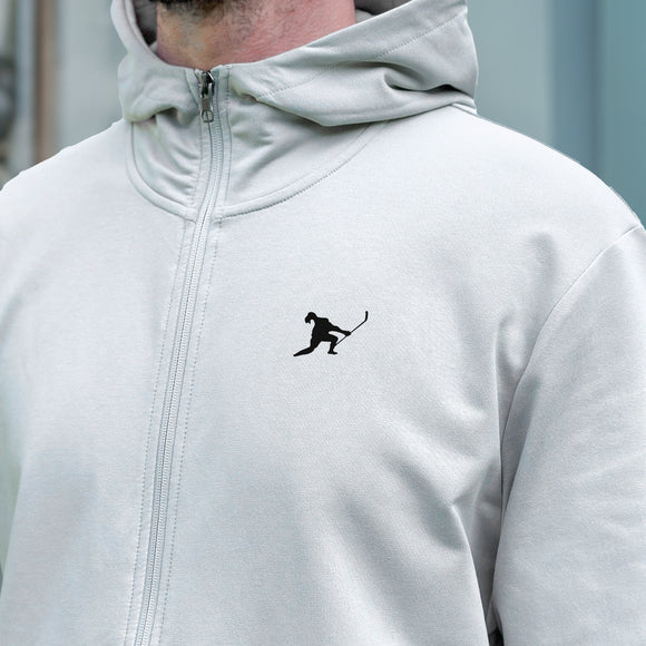 Signature *Edge Zip Hoodie (Rink Fog) Beauty Status Hockey Co.