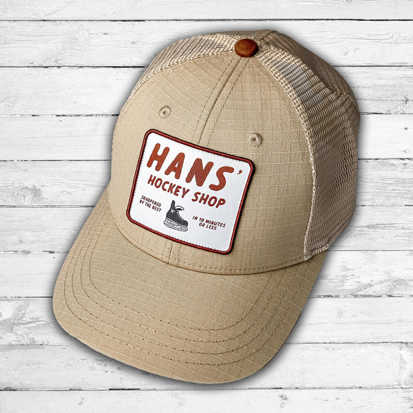 Hans' Hockey Shop (Khaki/Wheat/Whiskey) Beauty Status Hockey Co.