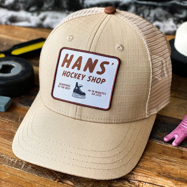 Hans' Hockey Shop (Khaki/Wheat/Whiskey) Beauty Status Hockey Co.